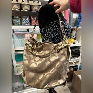 Coach Tan Shoulder Bag